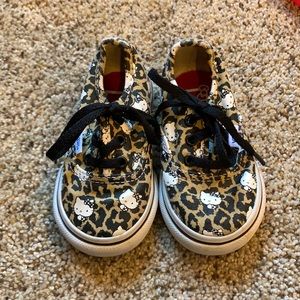 Little girls hello kitty vans